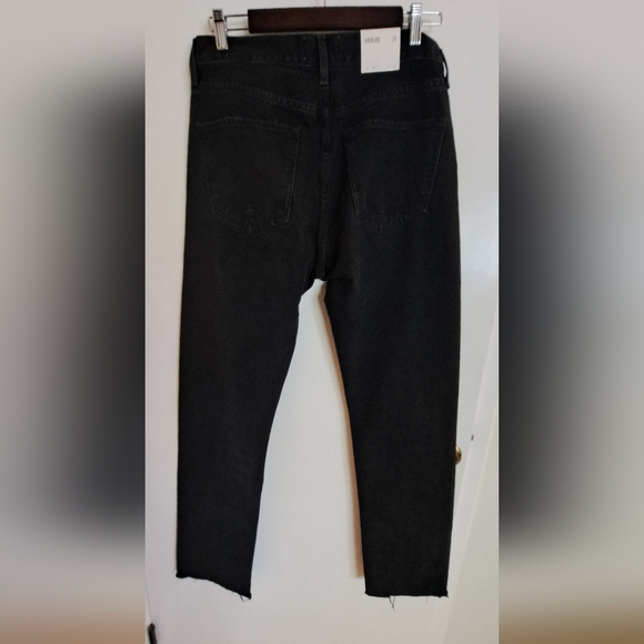Agolde - Cherie - Sz 28 High Rise Straight Jeans Distressed - Picture 6 of 7